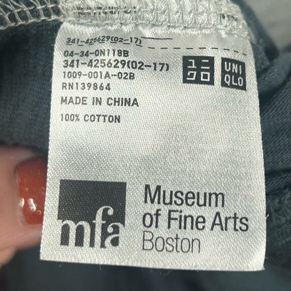 Uniqlo‎ Museum of Fine Arts Graphic Pocket Tee Unisex Size Small Casual Eclectic - Picture 6 of 7